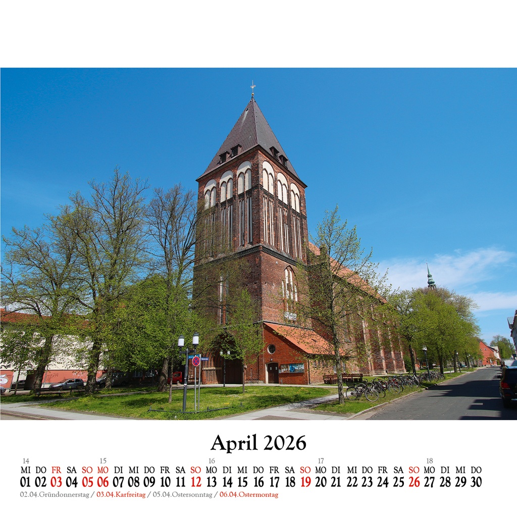 Die Jacobi-Kirche am westlichen Rand der Altstadt