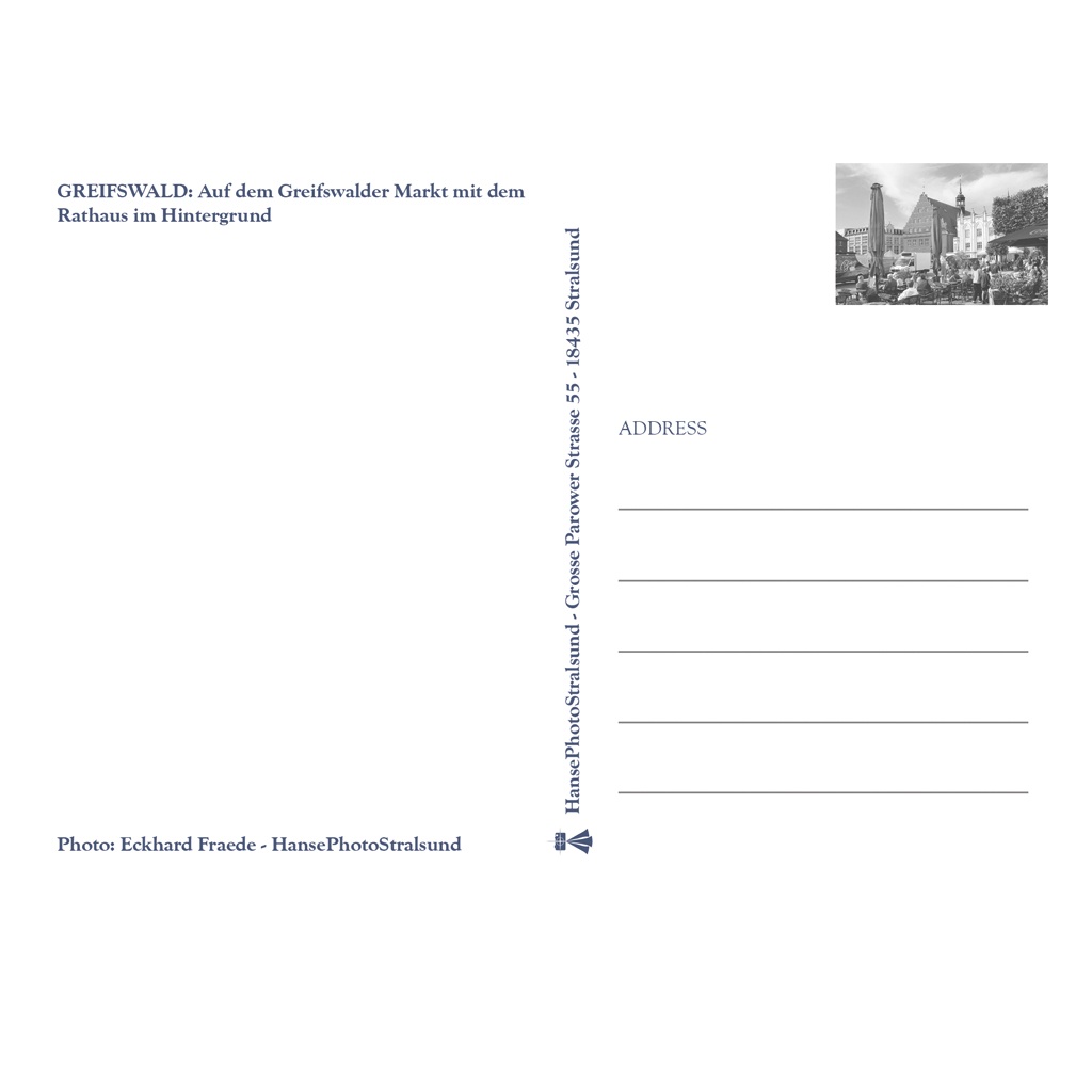 beispielhaft: Rückseite des Postkarten-Kalender