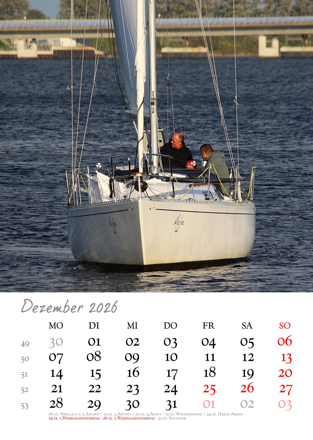 Sailing Crew Mejja im Jahr 2025