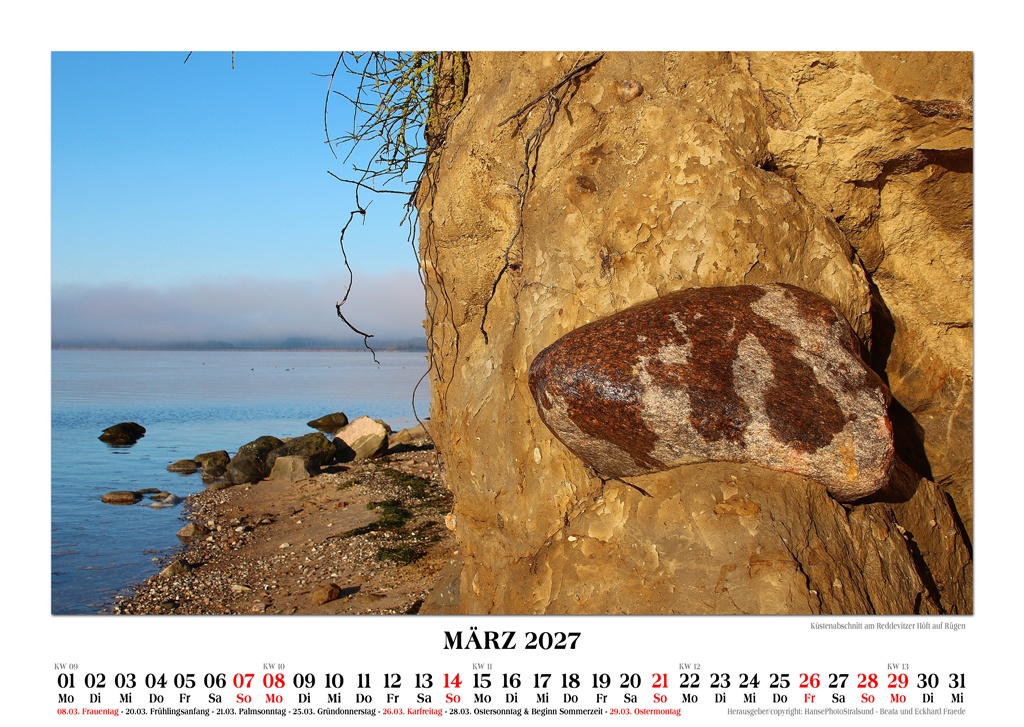 Küstenabschnitt am Reddevitzer Höft auf Rügen