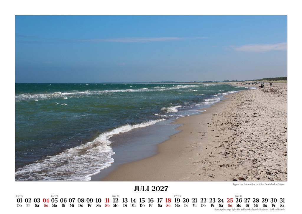 Strandabschnitt am Ostseebad Dierhagen / Fischland-Darß-Zingst