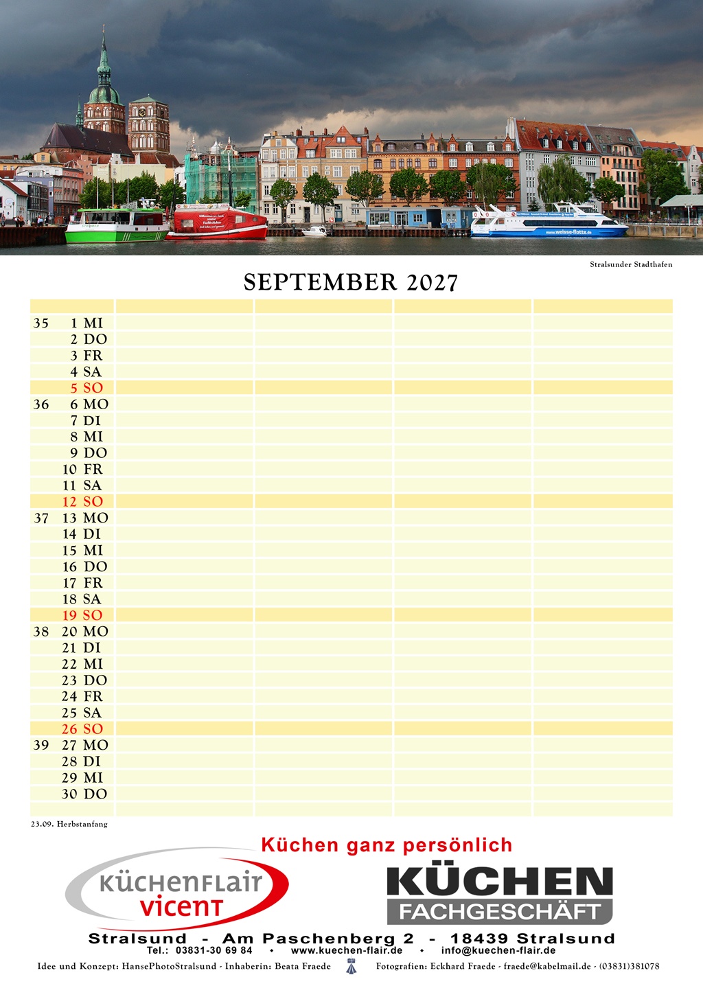 Der Stralsunder Stadthafen
