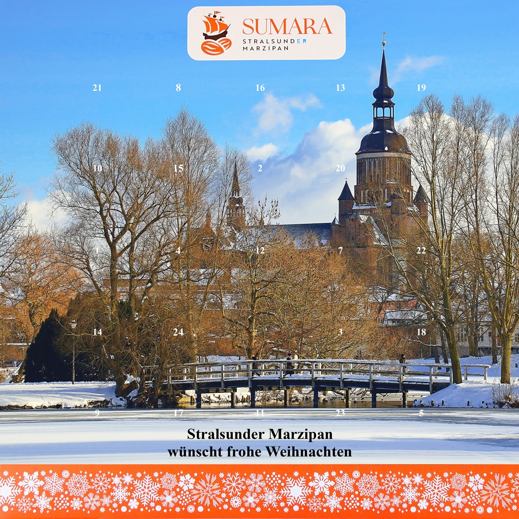 Adventskalender 2025 mit Foto von HansePhotoStralsund