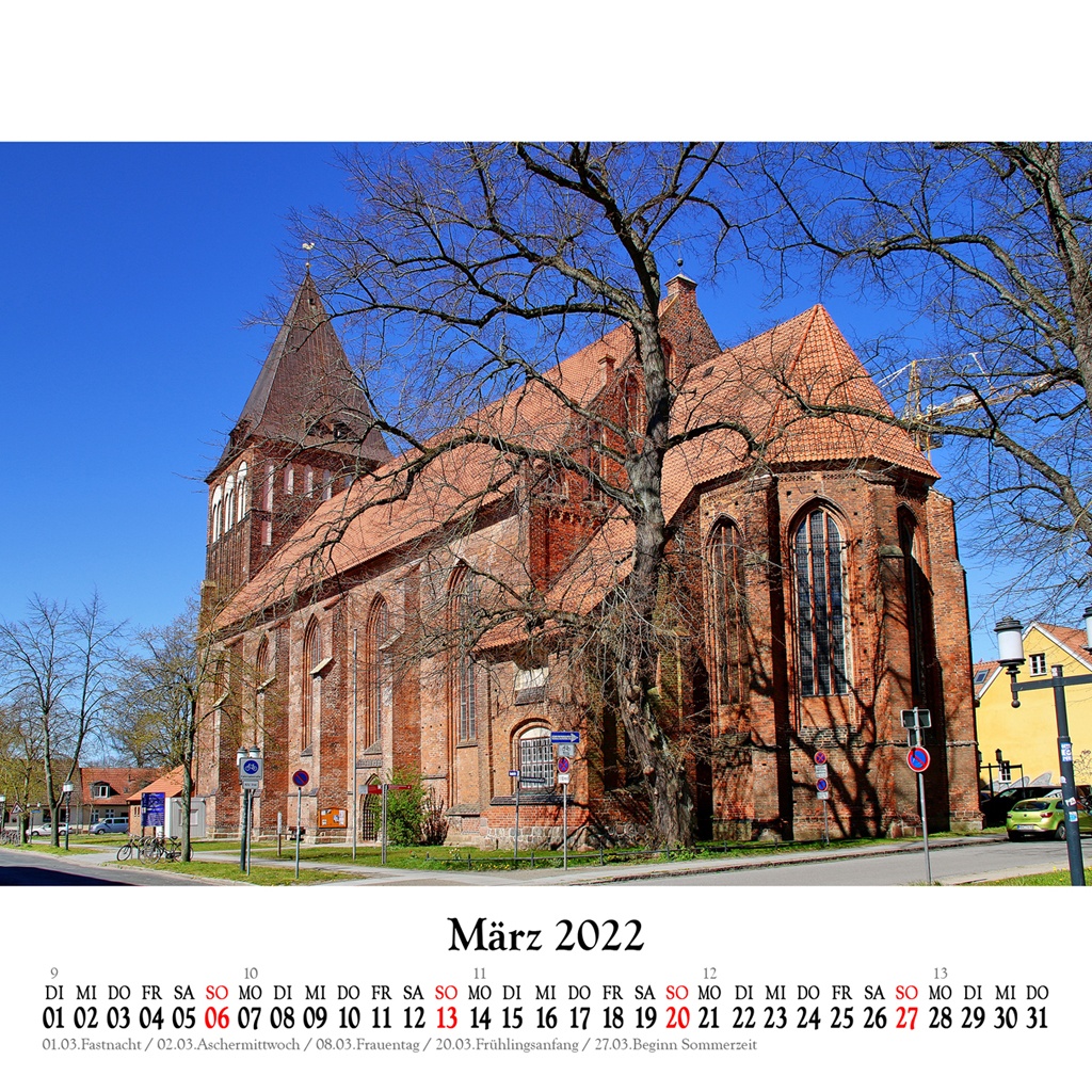 St.Jacobi – die kleinste der drei gotischen Kirchen von Greifswald